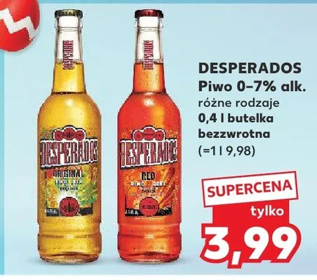 Piwo różne rodzaje 0–7% alk. promocja w Kaufland