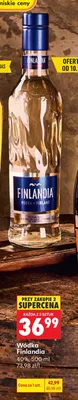 Wódka Finlandia promocja w Biedronka