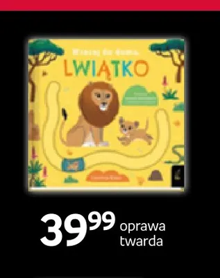 Książka Wracaj do domu Lwiątko oprawa twarda Wilga promocja w Empik