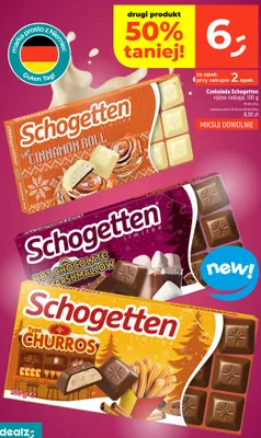 Czekolada Schogetten Hot Chocolate Marshmallow promocja w Dealz