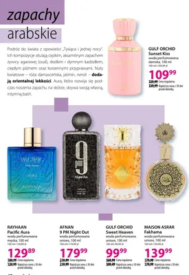 Woda perfumowana unisex Fakhama promocja w Hebe