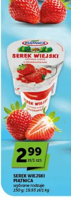 Serek wiejski Piątnica promocja w Groszek