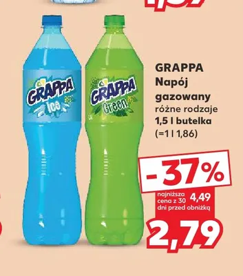 Napój gazowany Grappa Ice promocja w Kaufland