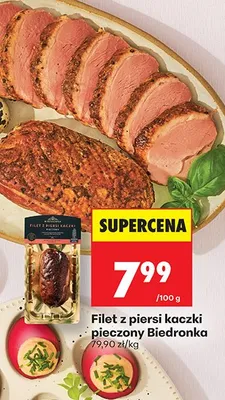 Filet z piersi kaczki pieczony promocja w Biedronka