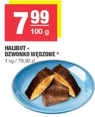 Halibut - dzwonko wędzone promocja w SPAR