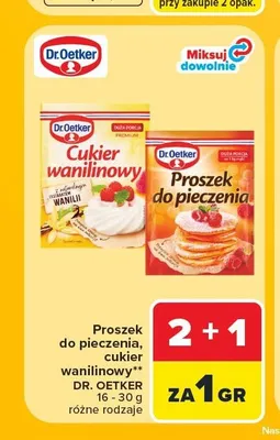 Proszek do pieczenia Dr. Oetker promocja w Carrefour Market