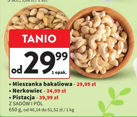 Nerkowiec z sadów i pól promocja w Intermarche