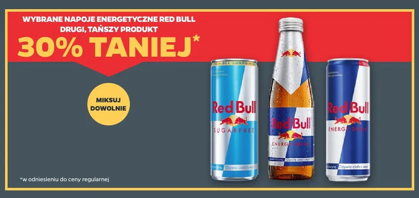 Napój energetyczny zero WK DZIK promocja w Netto