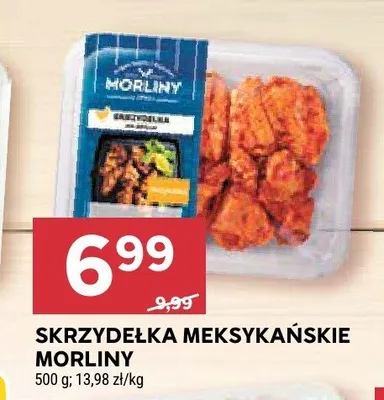 Skrzydełka meksykańskie Morliny promocja w Stokrotka