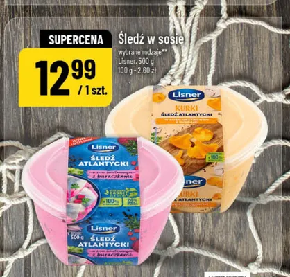 Śledź w sosie wybrane rodzaje promocja w POLOmarket