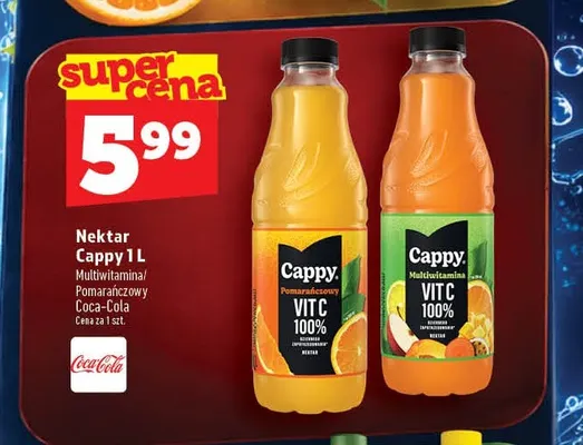 Nektar Cappy multiwitamina promocja w TOPAZ