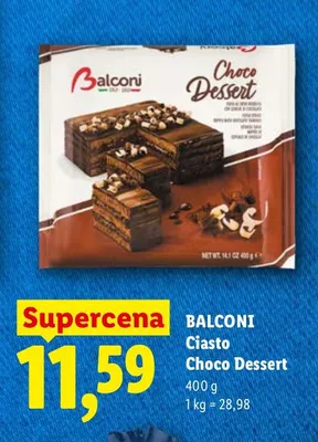 Ciasto Choco Dessert promocja w Lidl