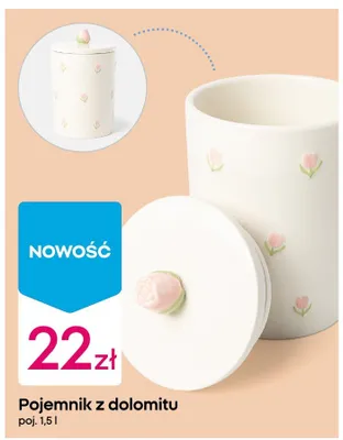 Pojemnik z dolomitu promocja w Pepco