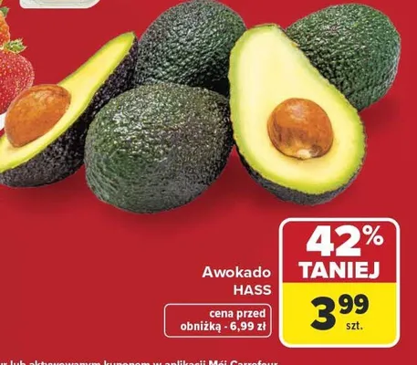 Awokado Hass promocja w Carrefour Market