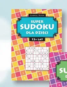 Książka Super Sudoku dla dzieci 12+ lat promocja w Biedronka