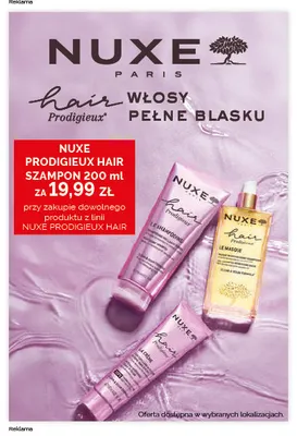Szampon Nuxe Prodigieux Hair promocja w Ziko Dermo