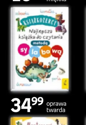 Książka Książkożercy Najlepsza książka do czytania metodą sylabową oprawa twarda promocja w Empik