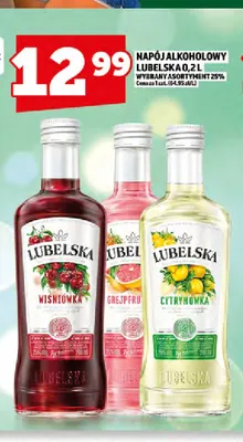 Napój alkoholowy Lubelska Grejpfrut promocja w TOPAZ