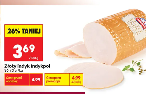 Złoty indyk Indykpol promocja w Biedronka