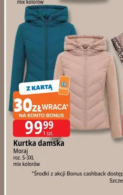 Kurtka damska Moraj promocja w Leclerc