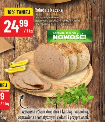Rolada z kaczką promocja w POLOmarket