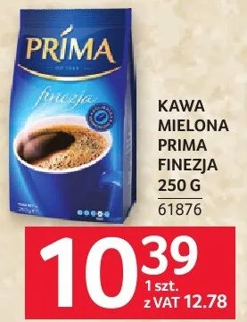 Kawa mielona Prima Finezja 250 g promocja w Selgros