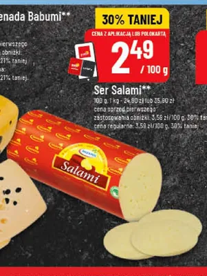 Ser Salami promocja w POLOmarket