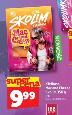 Kiełbasa Mac and Cheese Skolim JBB Bałdyga promocja w TOPAZ