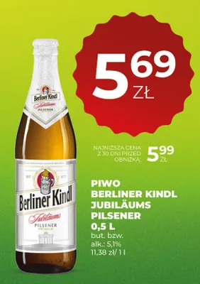 Piwo Berliner Kindl Jubiläums Pilsener promocja w Duży Ben