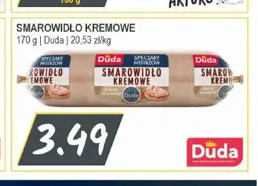 Smarowidło kremowe Duda promocja w Słoneczko