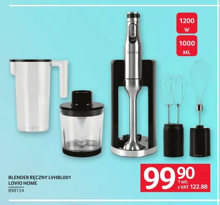 Blender ręczny LVHBL001 Lovio Home promocja w Selgros