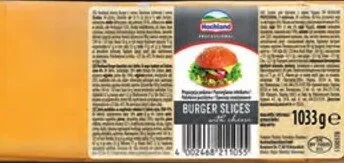 Ser żółty w plastrach Hochland Burger Slices promocja w Makro