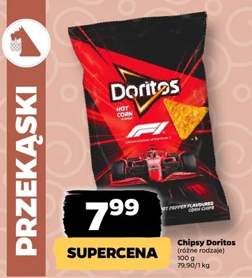 Chipsy Doritos Hot Corn promocja w Netto