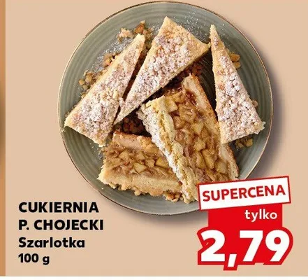 Szarlotka Cukiernia P.Chojecki promocja w Kaufland