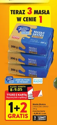 Masło Ekstra Z Mlecznej Drogi promocja w Intermarche