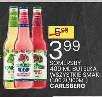 Piwo Somersby Apple promocja w Wafelek