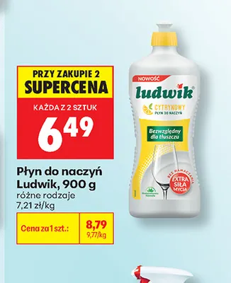 Płyn do naczyń Ludwik promocja w Biedronka