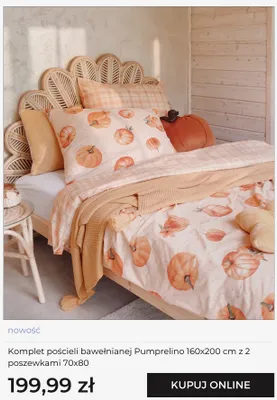 Komplet pościeli bawełnianej Pumprelino home&you promocja w home&you