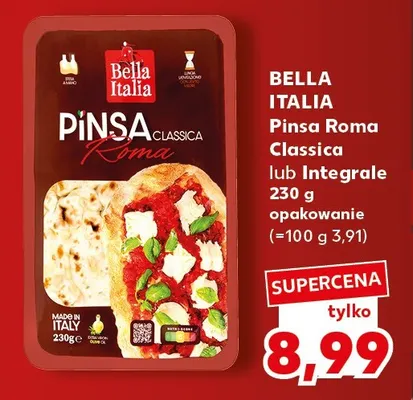 Pinsa Roma Classica Bella Italia promocja w Kaufland