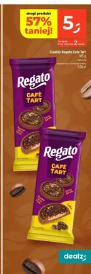 Ciastka Regato Cafe Tart Roasted Cocoa Beans promocja w Dealz