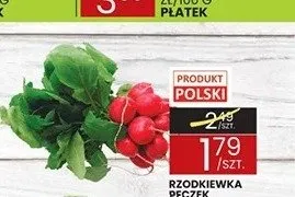 Rzodkiewka pęczek polska promocja w Wafelek