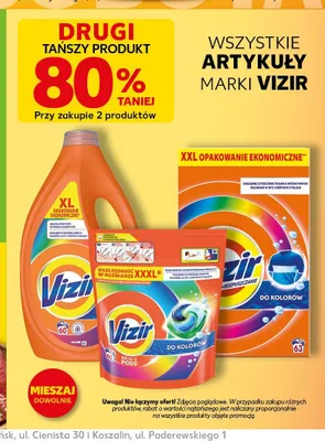 Artykuły marki Vizir promocja w Kaufland