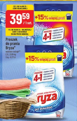 Proszek do prania Bryza promocja w POLOmarket