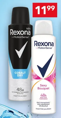 Dezodorant Rexona MotionSense Men Cobalt Dry promocja w LEWIATAN