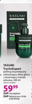 Peeling enzymatyczny Yasumi TrychoExpert promocja w Hebe