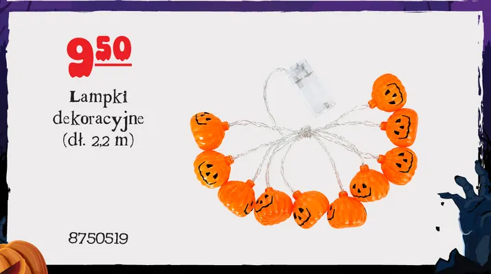 Lampki dekoracyjne dł. 2,2 m promocja w MR. DIY