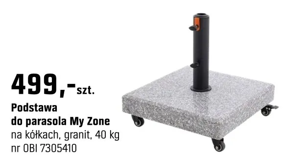 Podstawa do parasola My Zone promocja w OBI