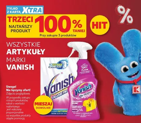Artykuły marki Vanish promocja w Kaufland