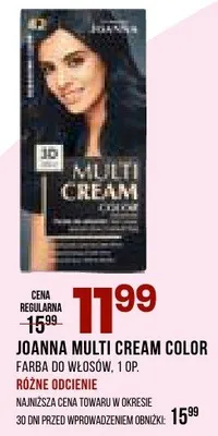 Farba do włosów Multi Cream Color promocja w Drogerie Natura