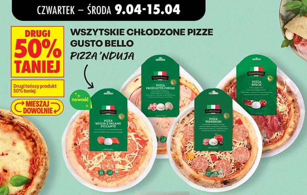 Pizza 'nduja promocja w Biedronka